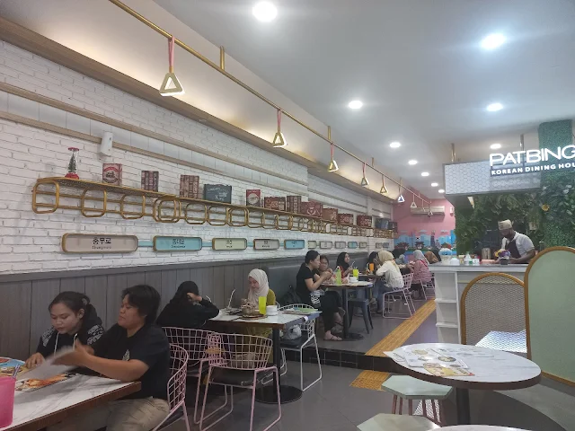 Menikmati Hoegi Patbingsoo dan MaBokkeumbab di Patbingsoo Korean Dining House Medan