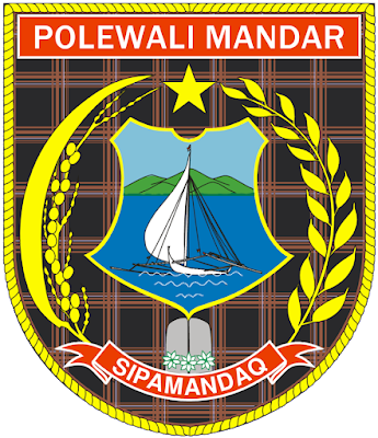 Logo / Lambang Kabupaten Polewali Mandar - Latar (Background) Putih & Transparent (PNG)