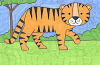 Draw An Animated Tiger || Step by Step Guide