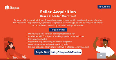 Lowongan Kerja - Job Vacancy : Shopee Indonesia