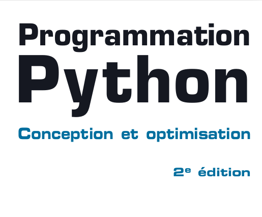 programmation python livre, Python en français en ligne exercices avec corrigés, le base de python pour CPGE fichiers pdf, La bibliothèque standard