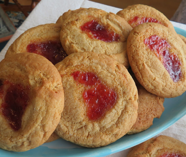 Jam Filled Drop Cookies