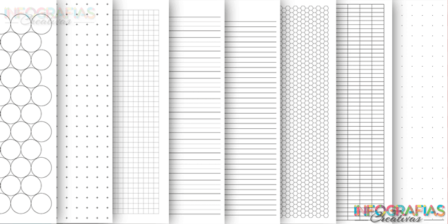 Fondos de líneas y puntos para infografías