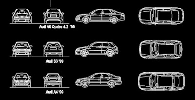 KOLEKSI MOBIL 2D AUTOCAD