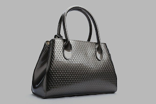 A Black Lady Leather Bag
