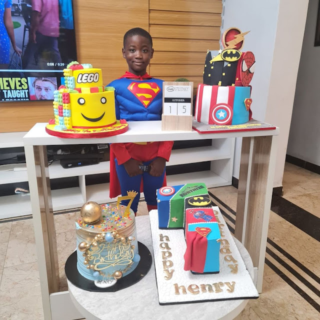 Mercy Johnson celebrates her son, Henry who Just turned a year older (Photos)