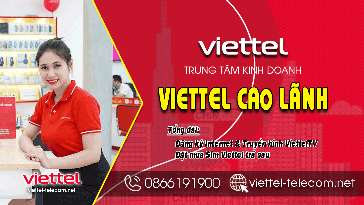 Cửa hàng Viettel thành phố Cao Lãnh - Đồng Tháp