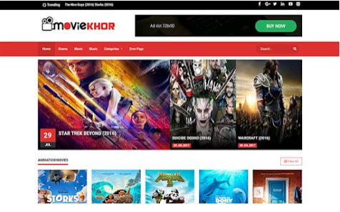 MovieKhor (Premium) - Professional Movie Blogger Template