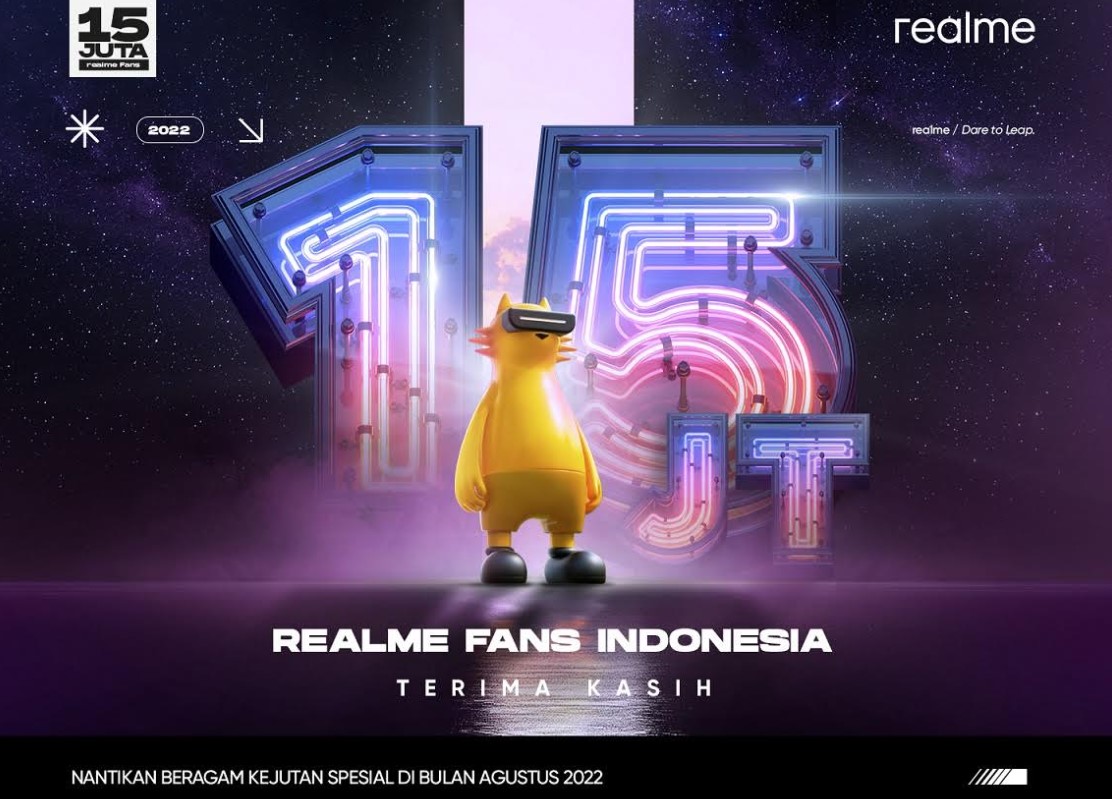 Tablet Realme Pad Mini, Narzo 50i Prime, dan Realme Watch 3 Siap Menggebrak Indonesia 18 Agustus 2022