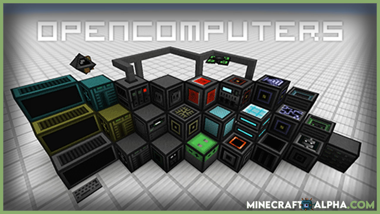 OpenComputers Mod 1.12.2, 1.11.2 (Robots and computers)