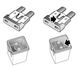 Comparison Before and After the Fuse is Blown