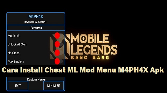  Game Mobile Legends merupakan salah satu game dengan genre Moba yang kini sedang populer Cheat ML Mod Menu Terbaru