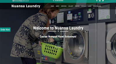 source code, laundry,web,download,full,pakaian,baju