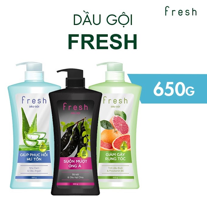 Mall Shop [ scc_officialstore ] Dầu Gội Fresh 650 gram