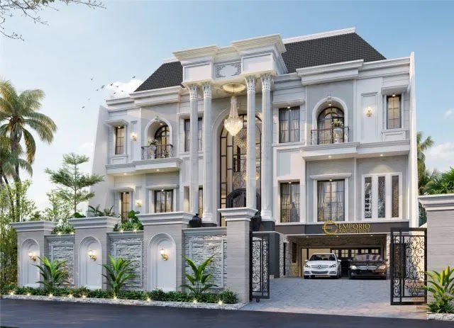 ciptakan desain rumah klasik mewah bersama emphorio architect