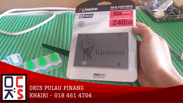 SOLVED: KEDAI LAPTOP BUKIT MERTAJAM | ASUS A43S HDD HEALTH 0%, CANT BOOT WINDOIW, HDD PROBLEM, UPGRADE SSD 240GB,