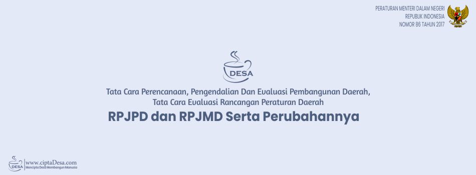 Permendagri Nomor 86 Tahun 2017