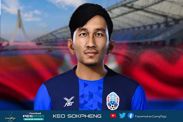 Keo Sokpheng Face For eFootball PES 2021