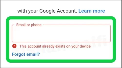 How To Fix Play Store This Account Already Exists on Your Device Problem Solved in Google Account