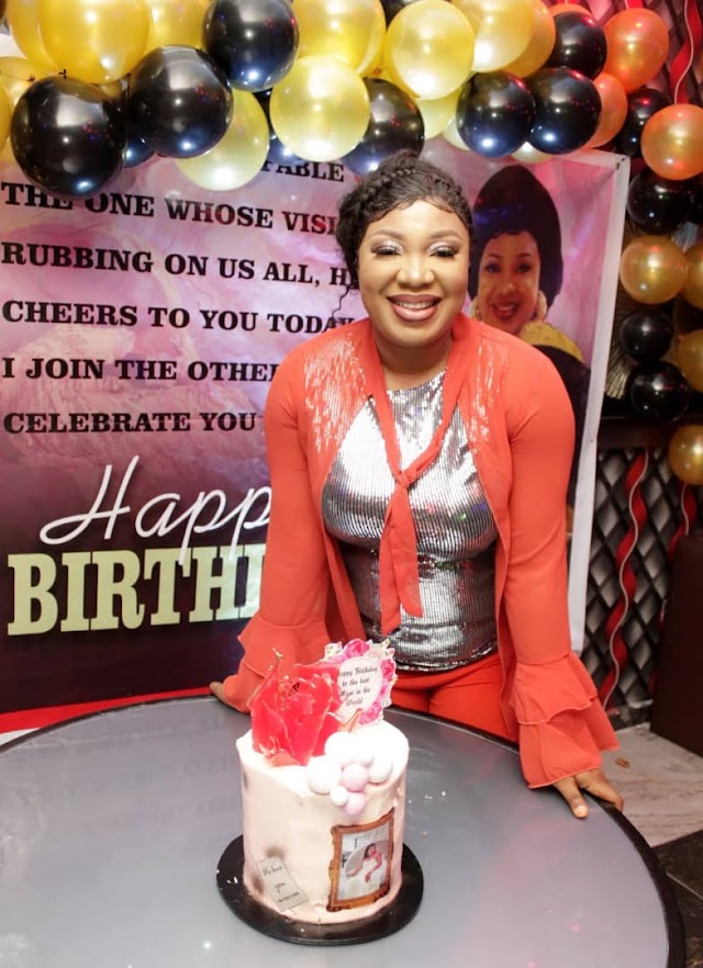 Yeye Olawumi Apoeso(Lady Diganga)Holds Classy Birthday Dinner in Lagos