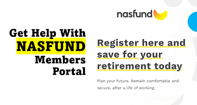NASFUND Online Members Portal - how to login
