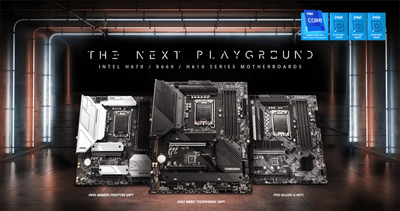 CES 2022: MSI announces the new H670, B660, and H610 motherboards