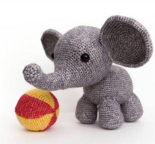 PATRON GRATIS ELEFANTE AMIGURUMI 47101 🐘