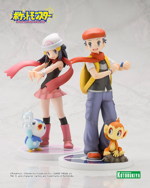 Pokéｍon Lucas with Chimchar ARTFX J STATUE (Kotobukiya)