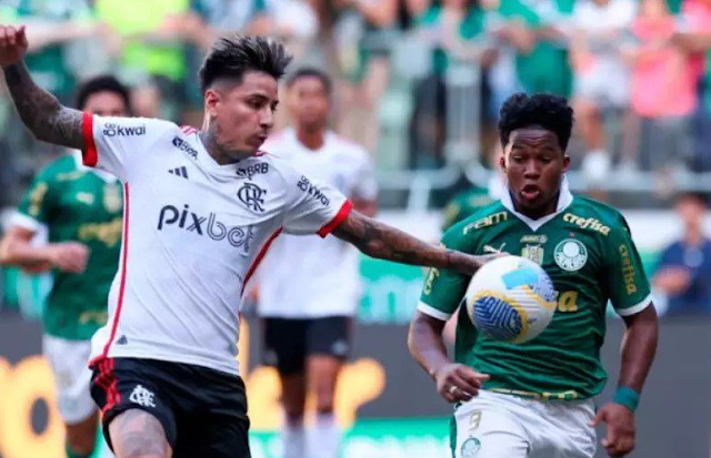 No jogo mais esperado da rodada, Palmeiras e Flamengo ficam no empate