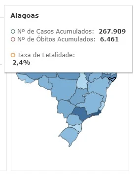 Boletim Covid de 04 de fevereiro, evidencia 6.461 óbitos