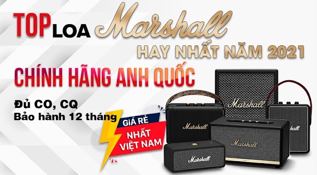 Top 10 Loa bluetooth Marshall hay được nhiều người mua nhất năm 2021