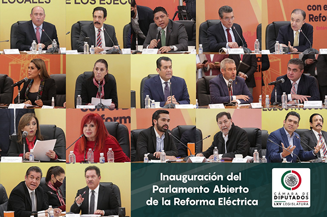 Inicia el Parlamento Abierto sobre la propuesta de reforma eléctrica