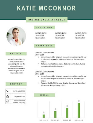 Template CV Word