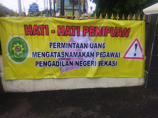 Enam (6)Terdakwa divonis di Pengadilan Negeri Bekasi. Pelaku kasus investasi ilegal Elektronik Dinar Coin (EDC)Cash 