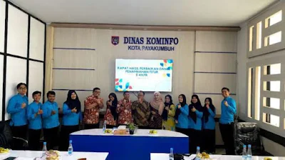 Kepala Dinas Kominfo Kota Payakumbuh Junaidi Uji Coba Aplikasi e-KKPR