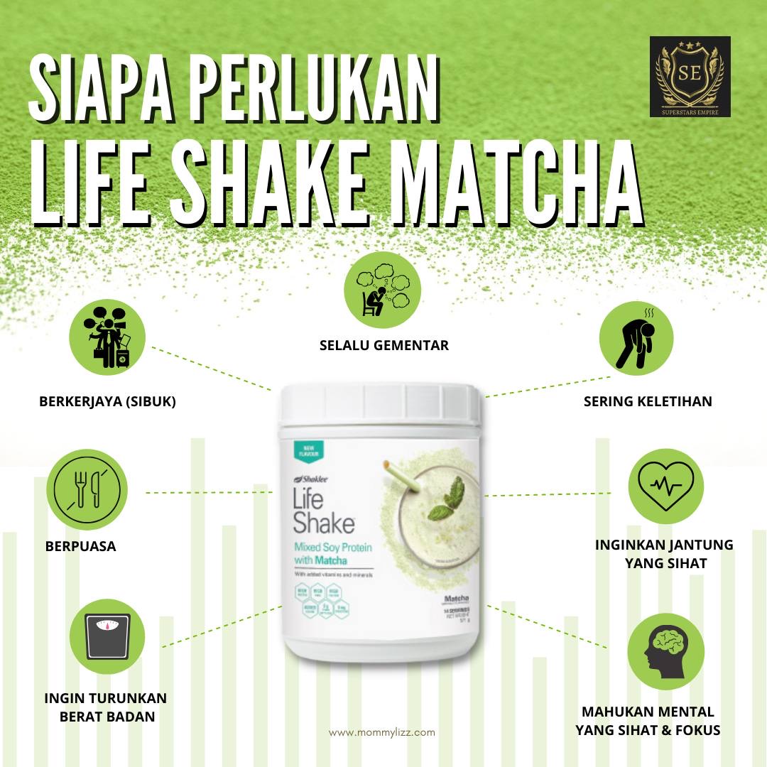 Life Shake Matcha Shaklee