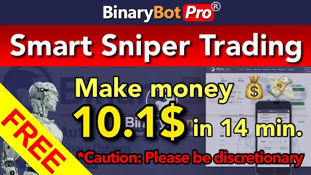 Smart Sniper Trading | Binary Bot Pro