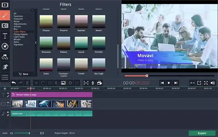 Movavi, screen recorder ringan dengan banyak fitur