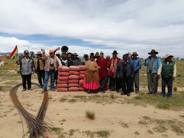 Población de la Comunidad Sañuta (La Paz)