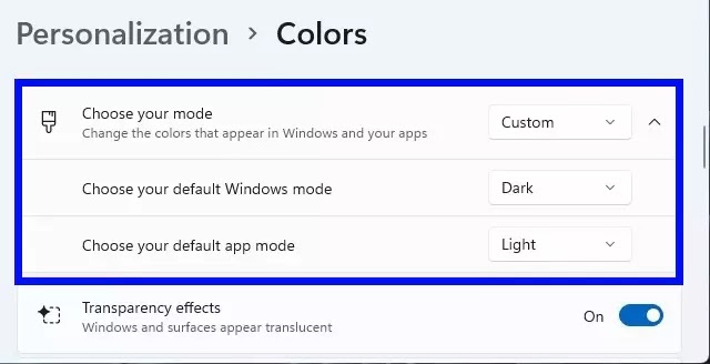 choose-mode-custom-windows