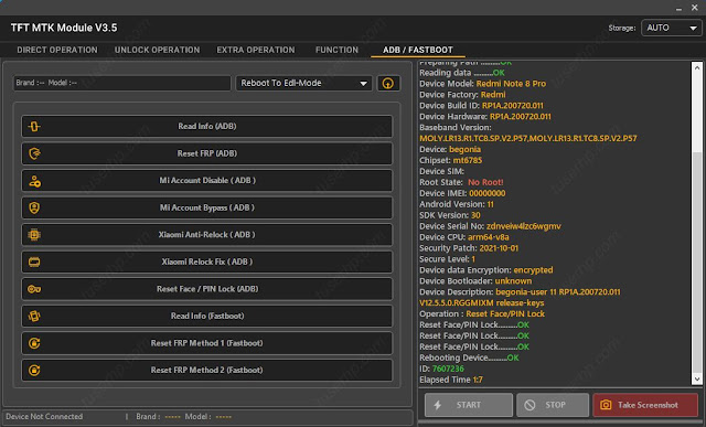 TFT MTK Module Update V3.5