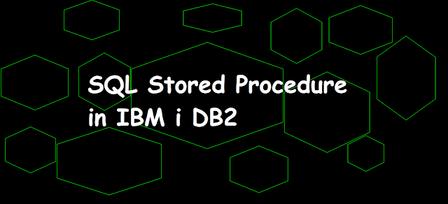 SQL stored procedure in IBM i