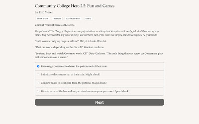 Community College Hero: Fun and Games game screenshot