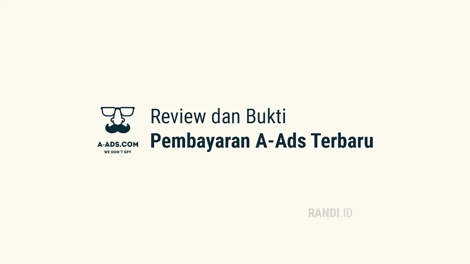 Review dan Bukti Pembayaran A-Ads Terbaru