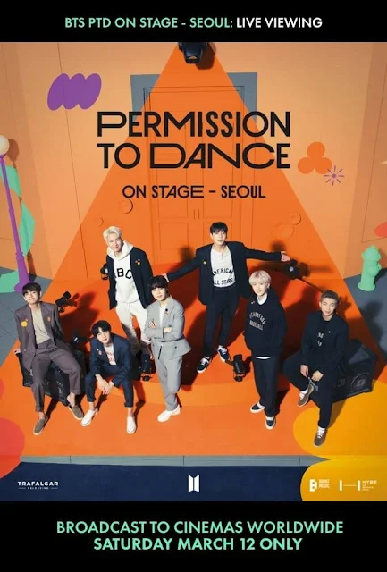 BTS PERMISSION TO DANCE ON STAGE en los cines