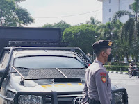 Imbauan Prokes Satsamapta di Malioboro Yogyakarta