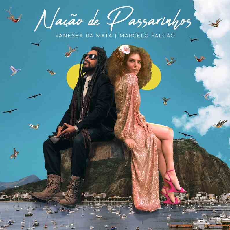 Unindo suas potentes vozes, Vanessa da Mata e Marcelo Falcão cantam a ansiedade pela liberdade e recomeço no novo single “Nação de Passarinhos”, que chega nesta sexta-feira, 22 de outubro, aos aplicativos de música — disponibilizado pela ONErpm. Ouça aqui. A parceria ganhou um clipe com imagens dos artistas em estúdio.