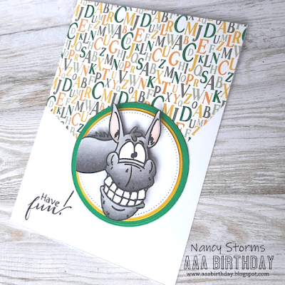 Whimsy Stamps - Wonky Donkey