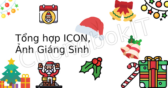 Tổng Hợp Icon Christmas Ảnh Giáng Sinh Dùng Để Design, Mẫu, Photoshop - CuongbokIT