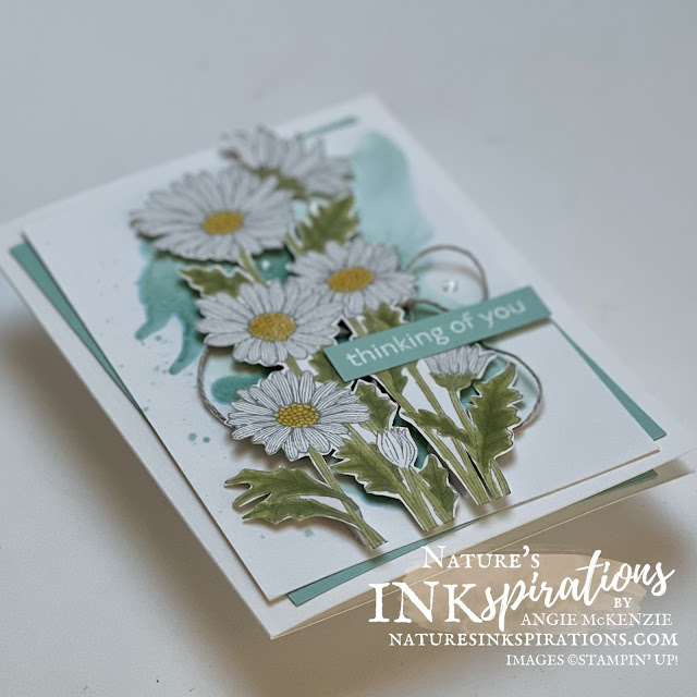 Daisy Garden for #GDP328 | Nature's INKspirations by Angie McKenzie